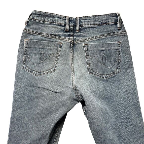 Copper Rivet Bootcut Jeans Juniors Size 5/6M Medium Wash Stretch Denim Y2K Style - Picture 5 of 15